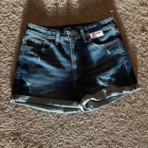 Old Navy Dark Blue Denim Shorts